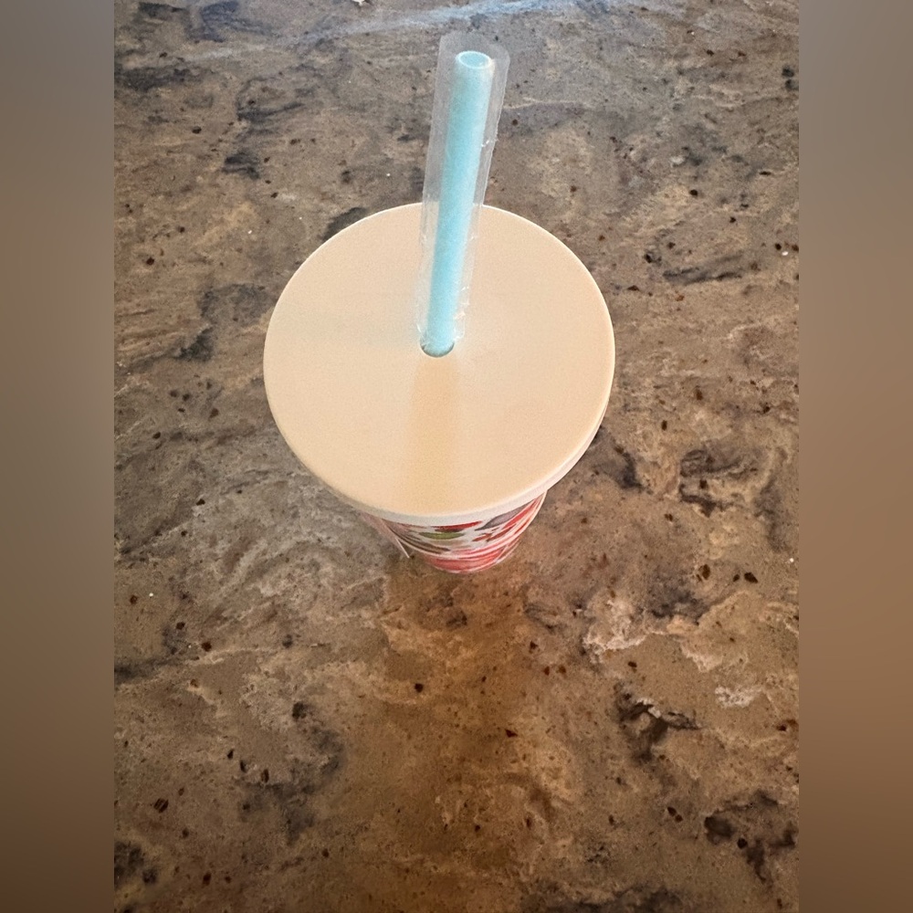 NWT Kate Spade New York Insulated Tumbler with Reusable Straw - Picture 5 of 11